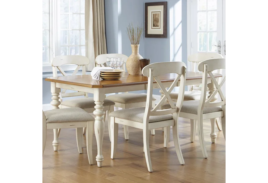Ocean Isle Dining Table by Liberty Furniture at Royal Furniture
