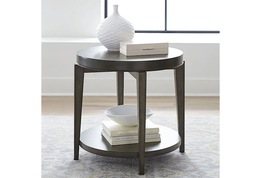 Penton Round End Table by Liberty Furniture at Sheely's Furniture & Appliance