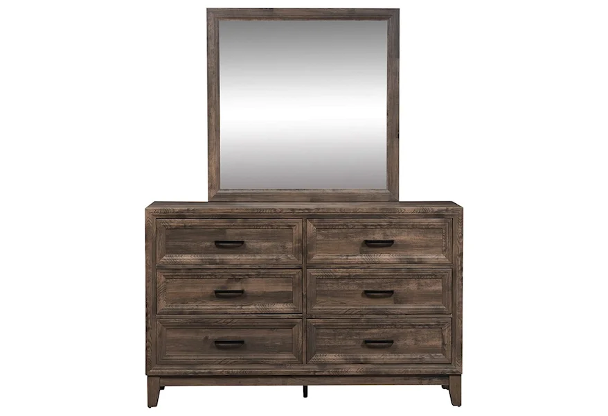 Ridgecrest Dresser and Mirror Set by Liberty Furniture at Royal Furniture