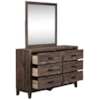 Libby Ridgecrest Dresser and Mirror Set