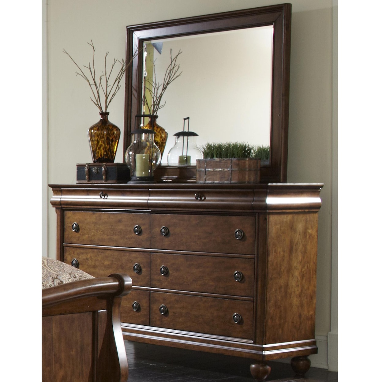 Louis Philippe Dresser and Mirror