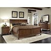 Liberty Furniture Rustic Traditions King Sleigh Bed
