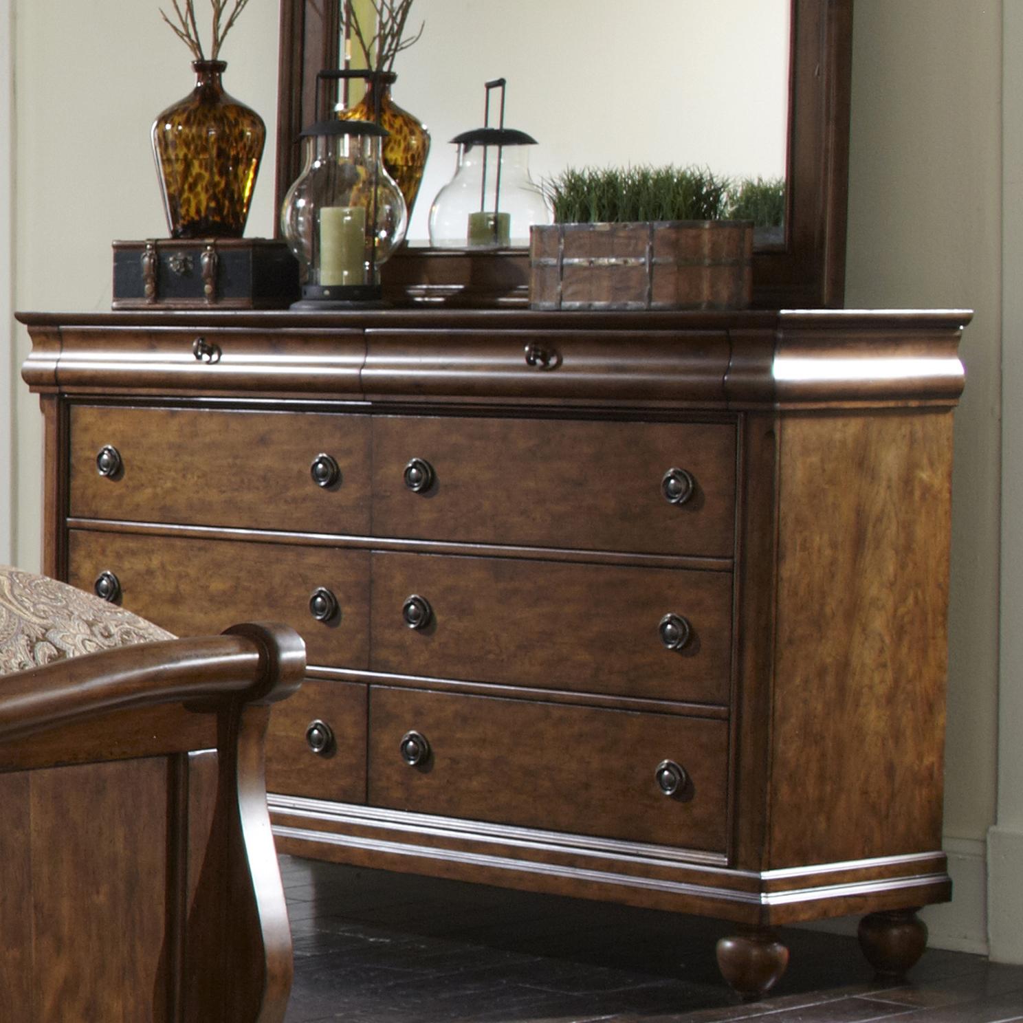 Liberty Furniture Rustic Traditions Eight-Drawer Dresser