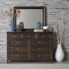 Libby Saddlebrook Dresser and Mirror Set