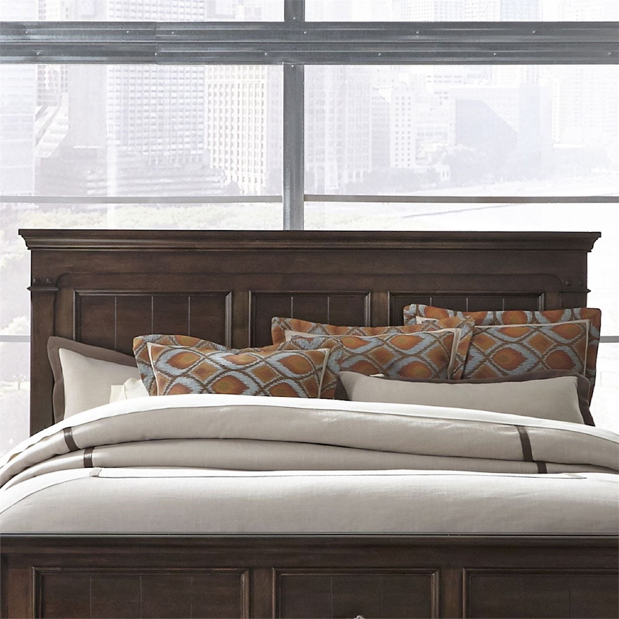 Liberty Furniture Saddlebrook Queen Panel Bed