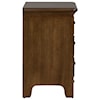 Liberty Furniture Saddlebrook 3-Drawer Nightstand