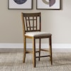 Liberty Furniture Santa Rosa II Lattice Back Counter-Height Chair