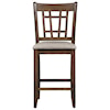 Libby Santa Rosa II Lattice Back Counter-Height Chair