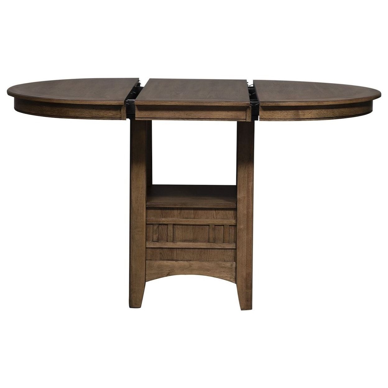Liberty Furniture Santa Rosa II Counter-Height Pub Table with Storage