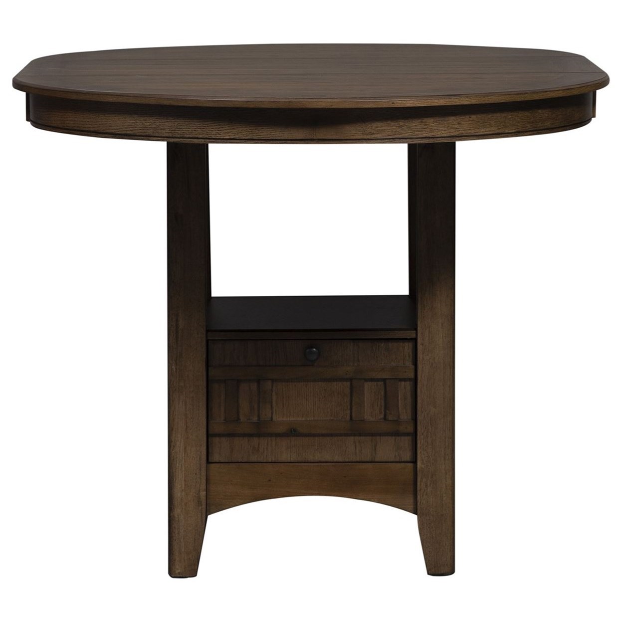 Counter-Height Pub Table with Storage