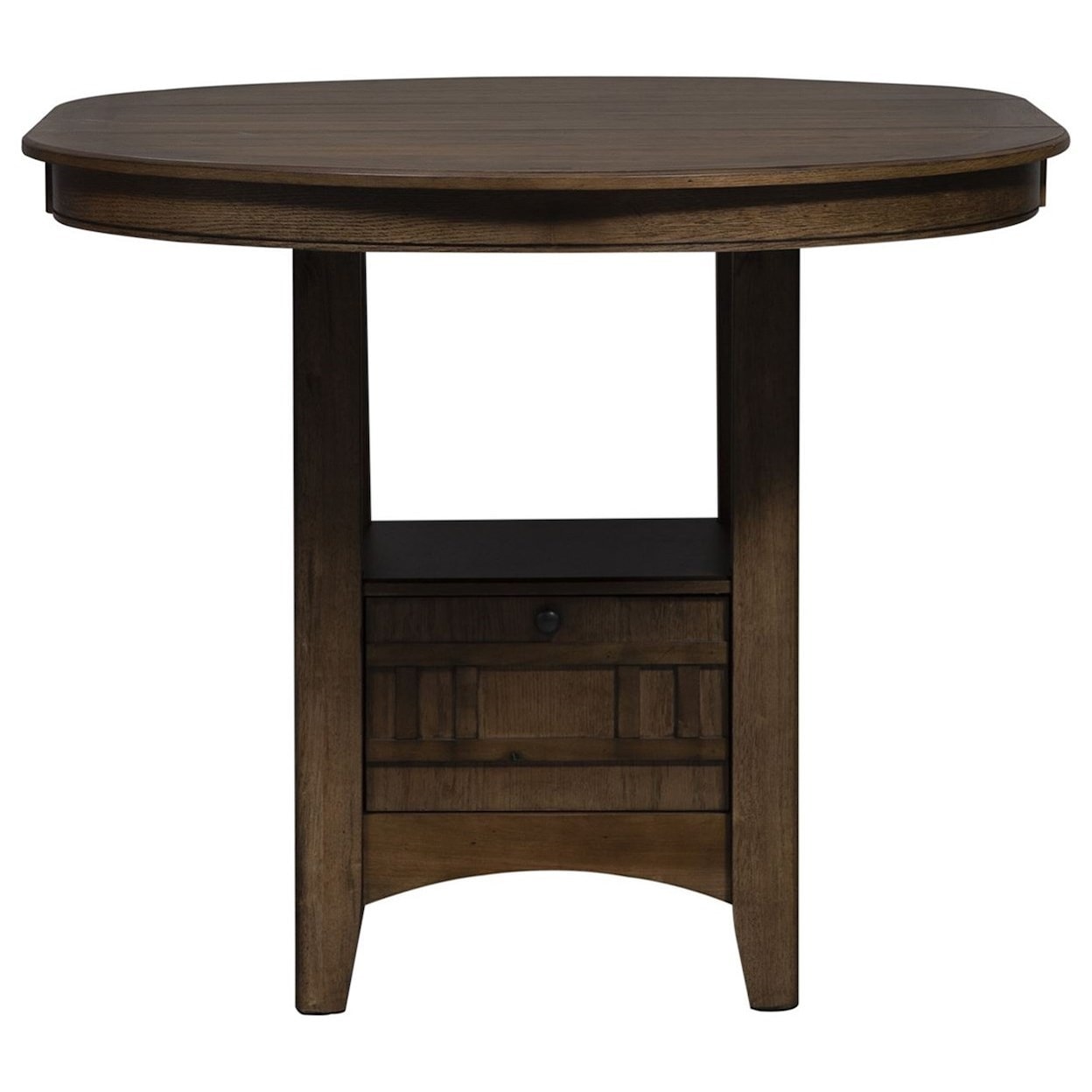 Liberty Furniture Santa Rosa II Counter-Height Pub Table with Storage