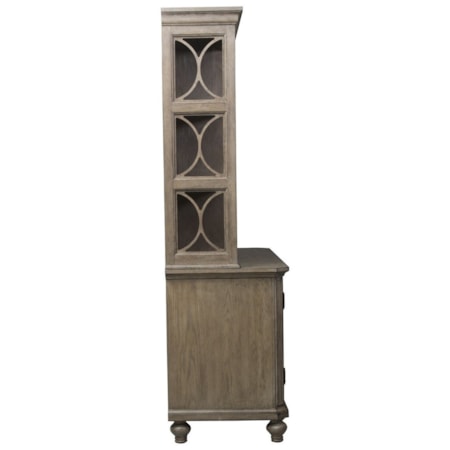 Credenza and Hutch