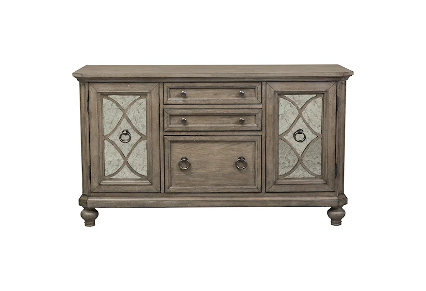Simply Elegant Credenza by Liberty Furniture at VanDrie Home Furnishings
