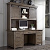 Liberty Furniture Sonoma Road Desk with Hutch