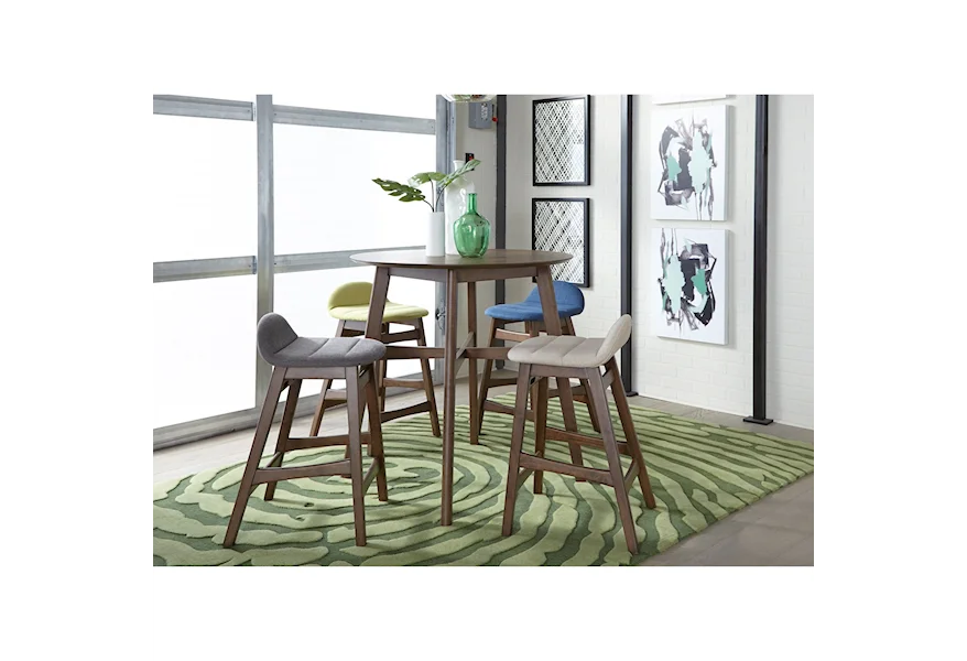 Space Savers 5-Piece Gathering Table Set by Liberty Furniture at Royal Furniture