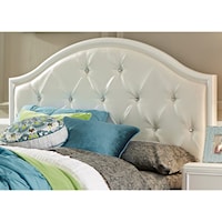 Glam Twin Panel Headboard with Crystal Tufting