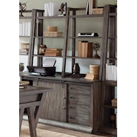 Casual Executive Credenza with Wire Management Provisions