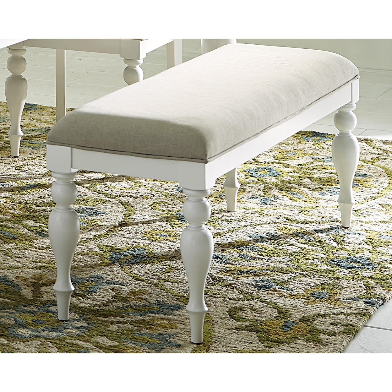 Libby Summer House Upholstered Dining Bench