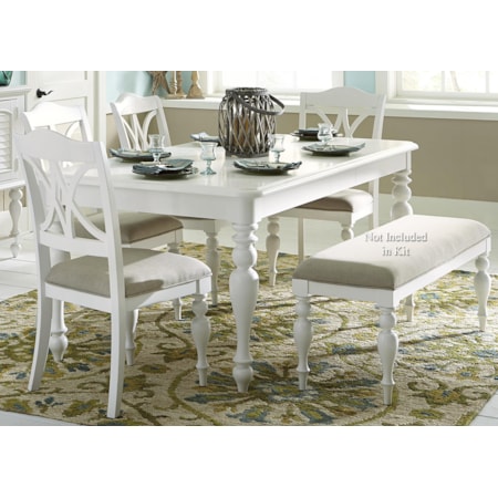 5 Piece Rectangular Table Set