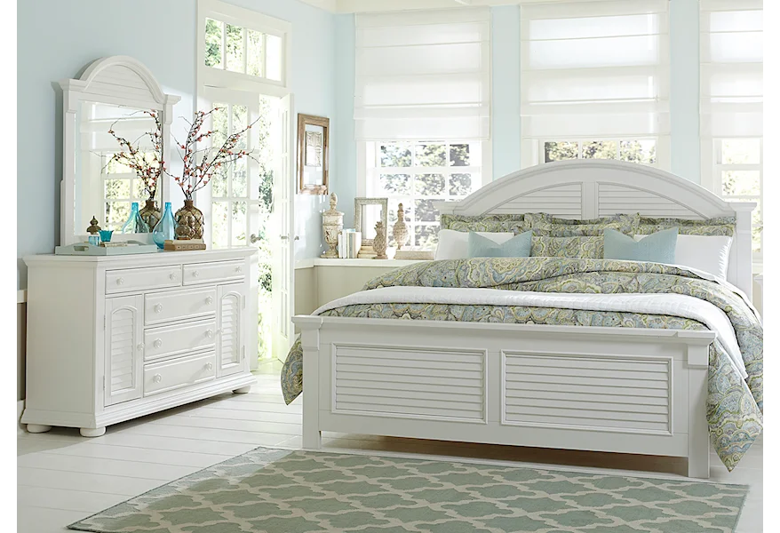 Summer House Queen Bedroom Group by Liberty Furniture at Bullard Furniture