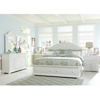 4-Piece Cottage Queen Panel Bedroom Set