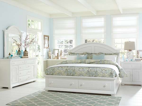 4-Piece King Storage Bedroom Group