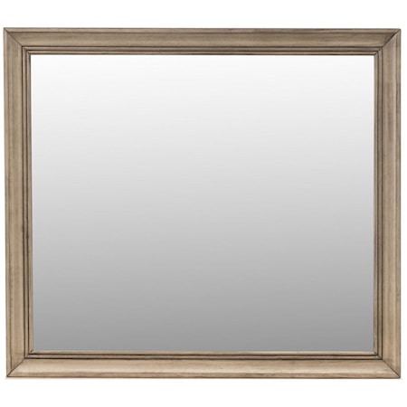 Mirror with Wood Frame