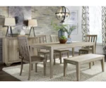 Liberty Furniture Sun Valley 6 Piece Rectangular Table Set