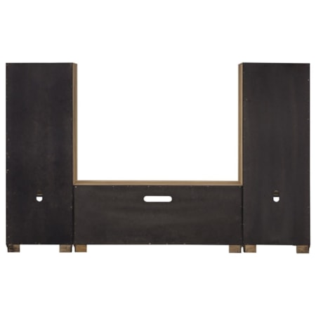 Entertainment Center with Piers