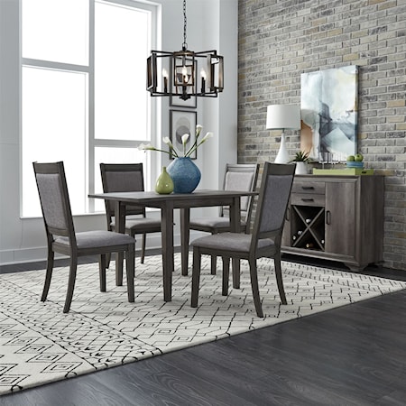 Contemporary 6-Piece Dining Room Group