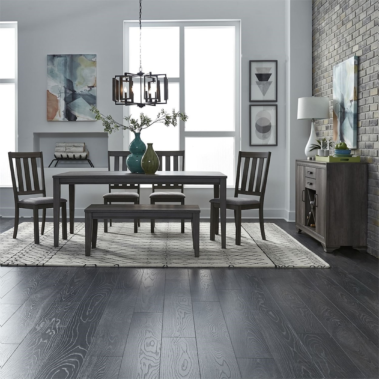 Liberty Furniture Tanners Creek 7-Piece Dining Room Group