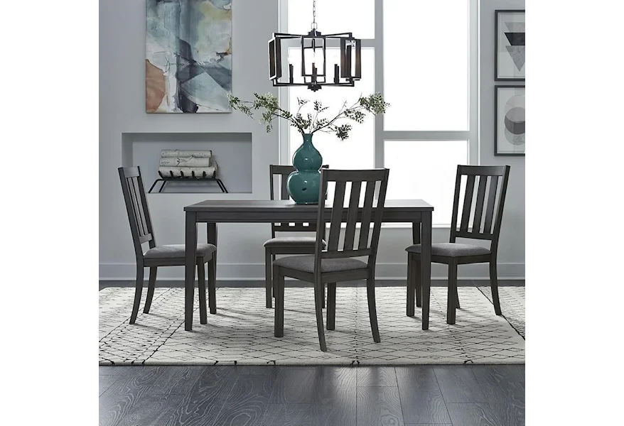 Tanners Creek 5 Piece Table and Chair Set by Liberty Furniture at Wayside Furniture & Mattress