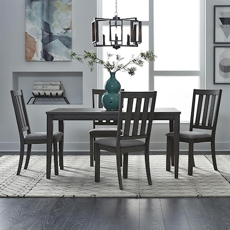 5 Piece Table and Chair Set