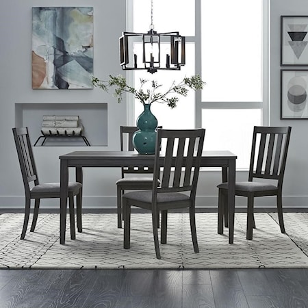 5 Piece Table and Chair Set