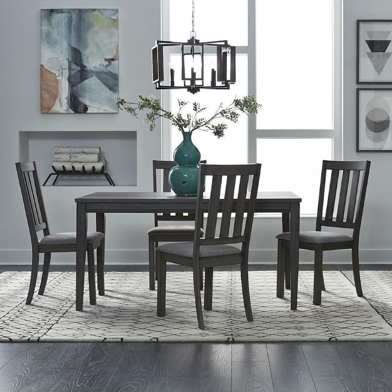 Liberty Furniture Tanners Creek 5 Piece Table and Chair Set