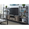 Liberty Furniture Tanners Creek Entertainment Center with Piers
