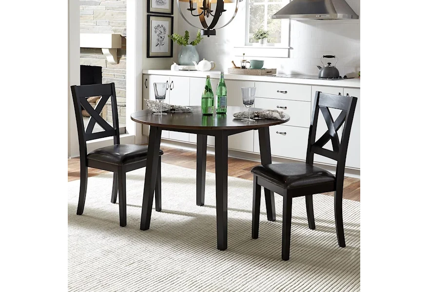 Thornton 3 Piece Drop Leaf Table Set by Liberty Furniture at Royal Furniture