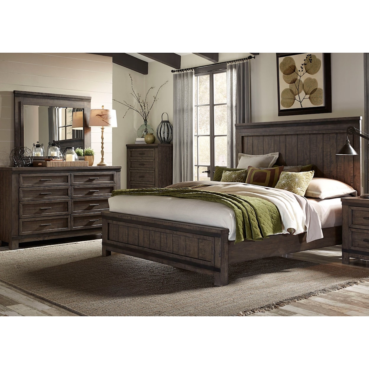 Liberty Furniture Thornwood Hills California King Bedroom Group