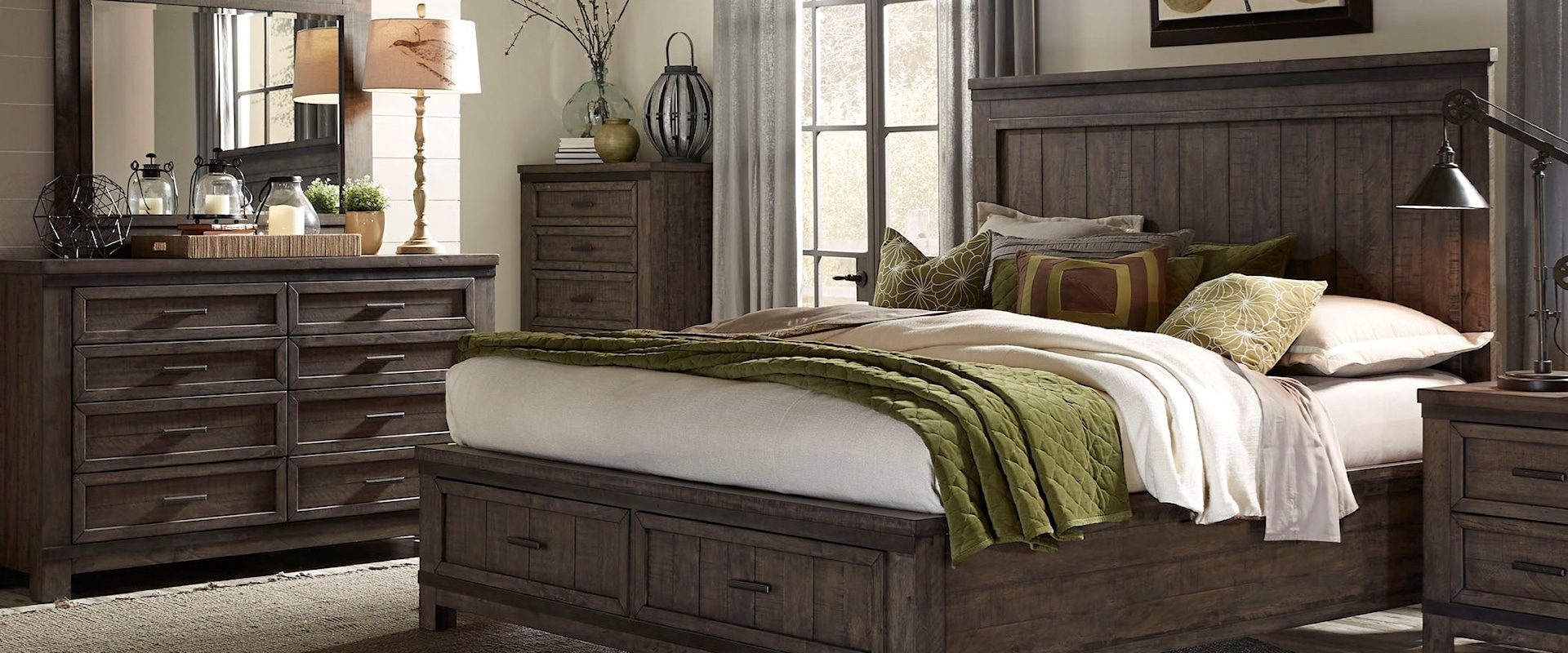 Rustic Queen Bedroom Group