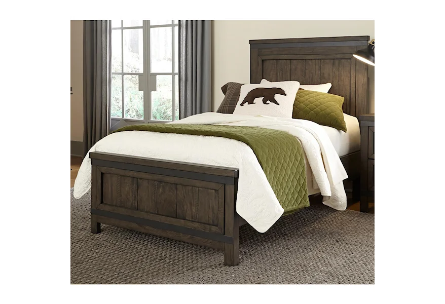 Thornwood Hills Full Panel Bed by Liberty Furniture at Royal Furniture