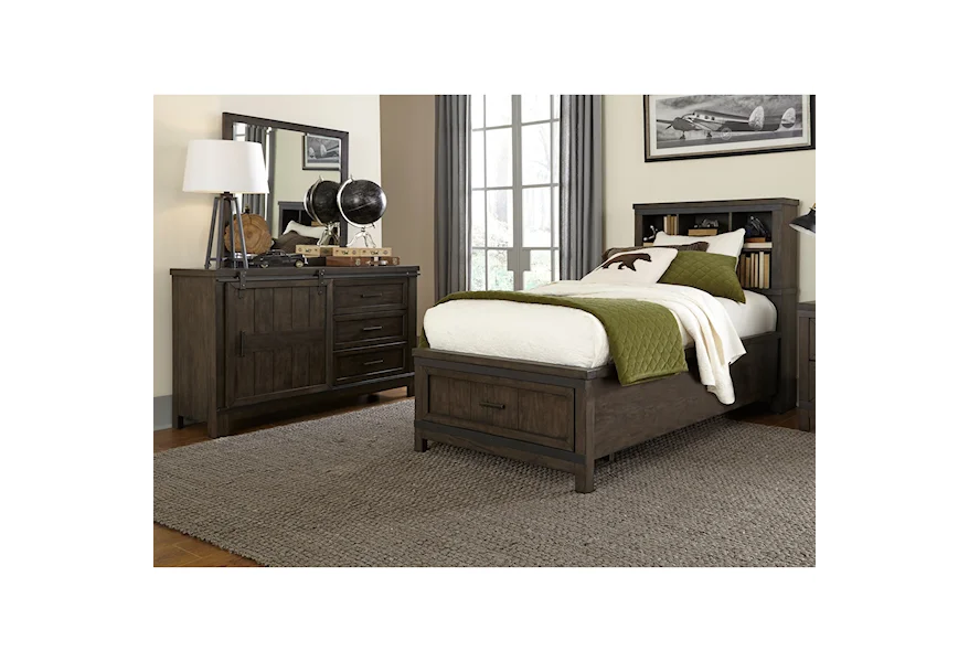 Thornwood Hills Twin Bedroom Group by Liberty Furniture at Royal Furniture
