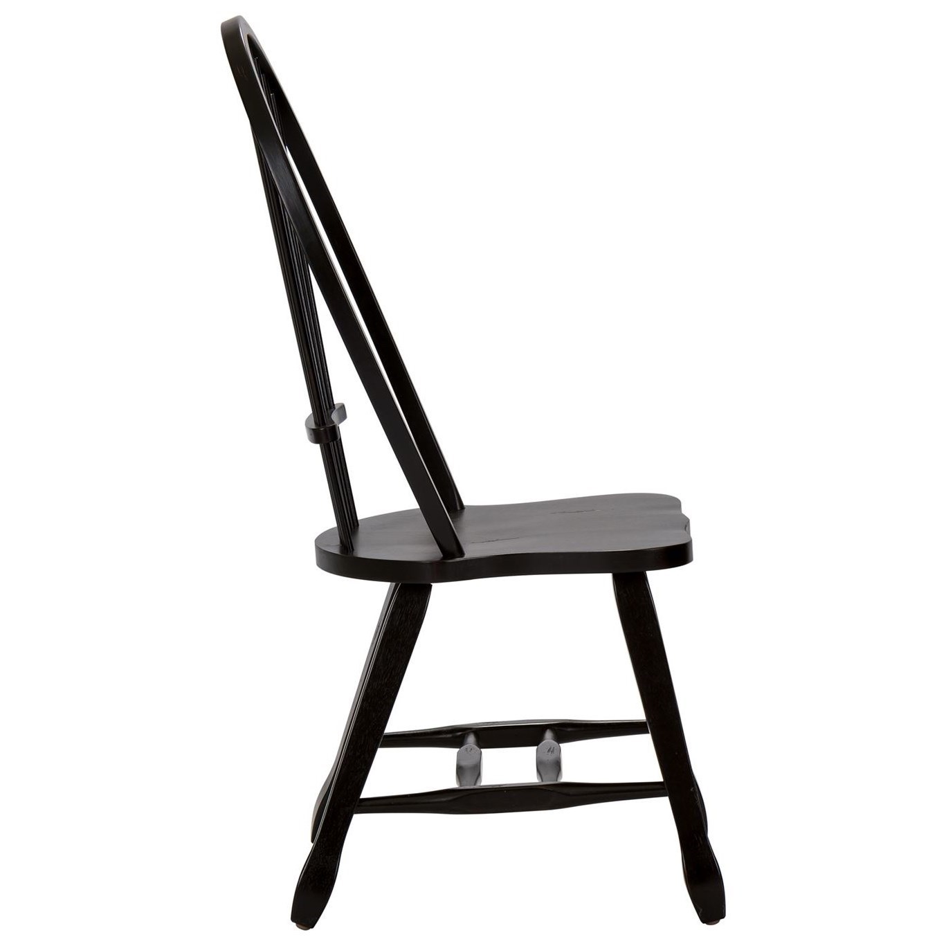Liberty Furniture Treasures Sheaf Back Side Chair