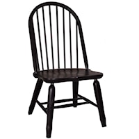 Casual Bow Back Side Chair