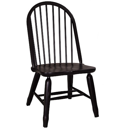 Casual Bow Back Side Chair