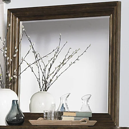 Traditional Framed Dresser Mirror