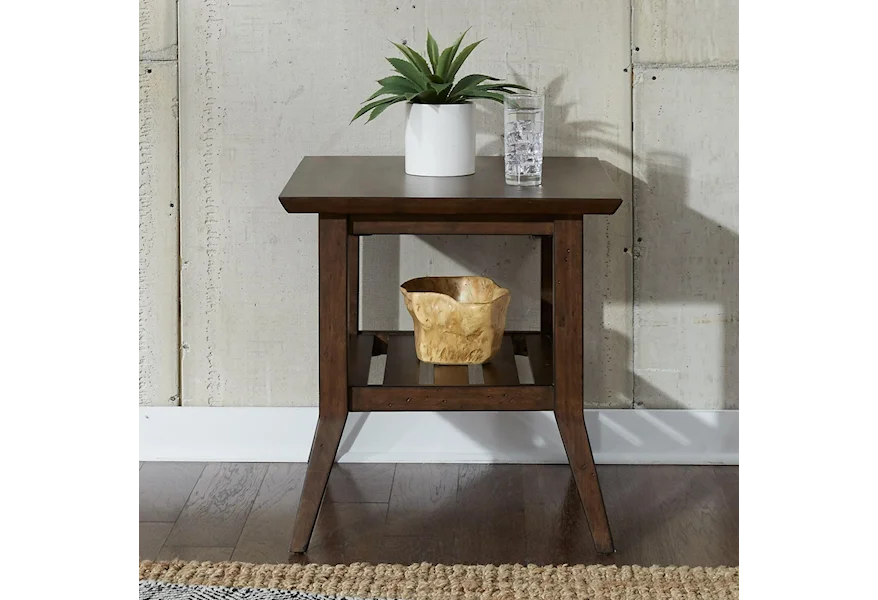 Ventura Boulevard Rectangular End Table by Liberty Furniture at Schewels Home