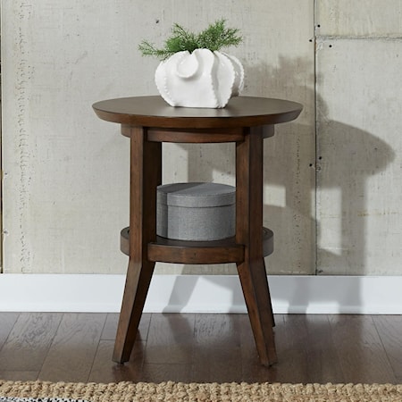 Round End Table