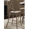 Liberty Furniture Vintage Dining Series X-Back Counter Chair
