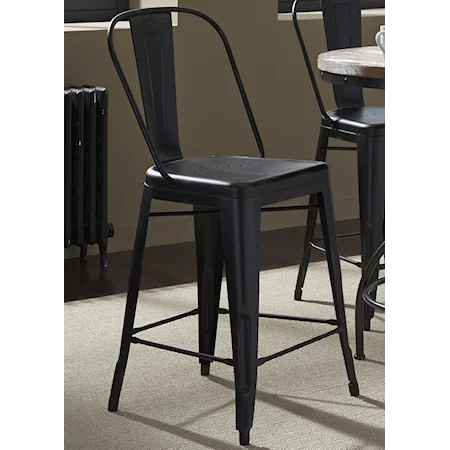 Bow Back Counter Chair