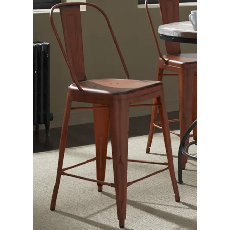 Bow Back Counter Chair